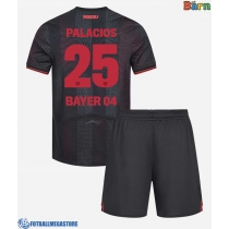 Fotballdrakt Barn Bayer Leverkusen Exequiel Palacios #25 Hjemmedraktsett 2025-26 Kortermet (+ Korte bukser)